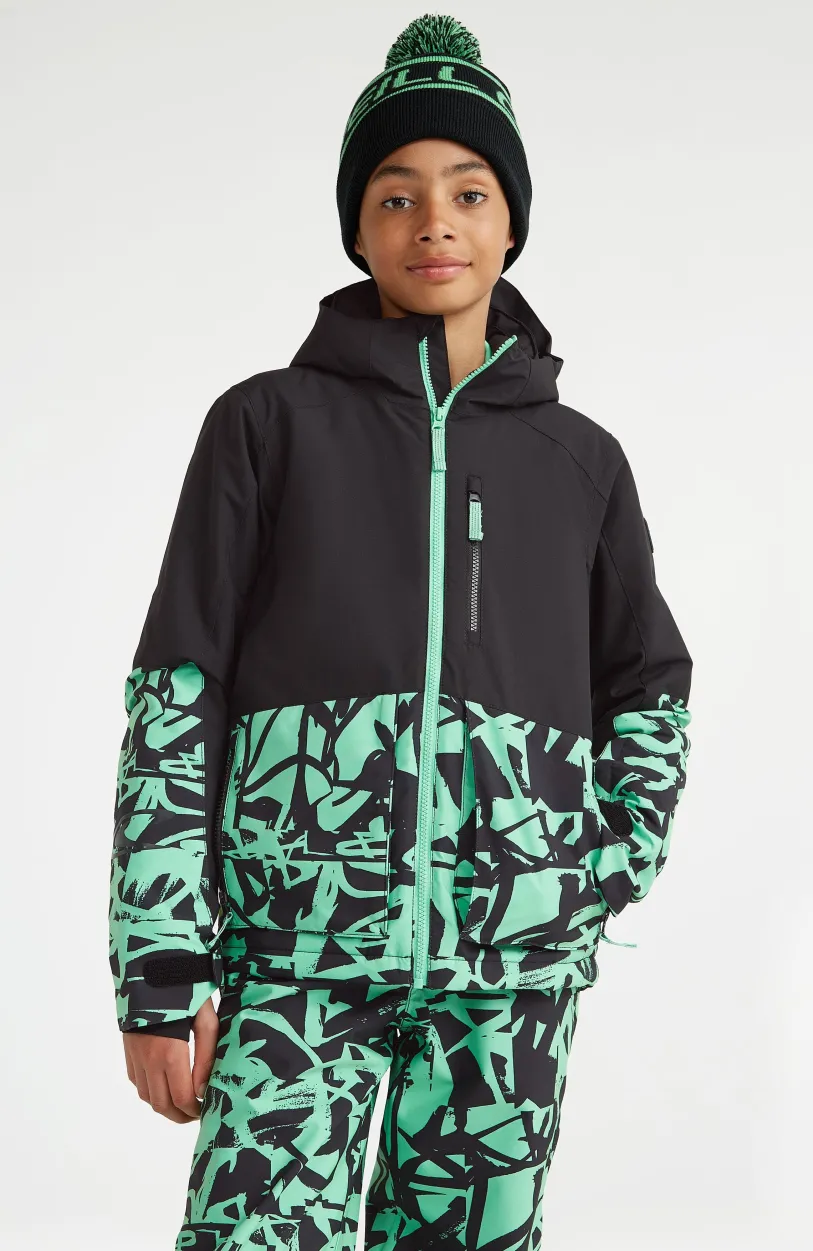 Best O’Neill Ski Jas Texture | Green Scribble