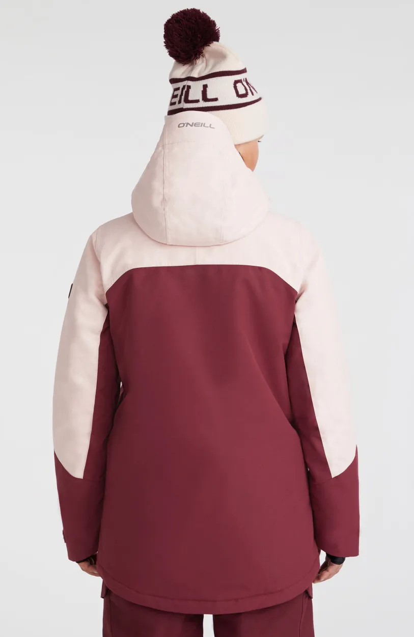 Discount O’Neill Ski Jas Utility | Windsor Wine Colour Block