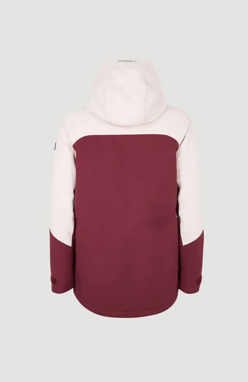 Discount O’Neill Ski Jas Utility | Windsor Wine Colour Block