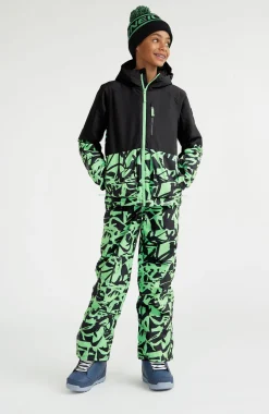 Discount O’Neill Skibroek Hammer Printed | Green Scribble