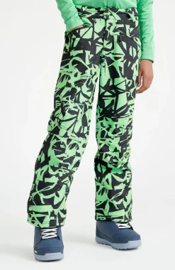 Discount O’Neill Skibroek Hammer Printed | Green Scribble
