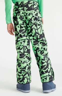 Discount O’Neill Skibroek Hammer Printed | Green Scribble
