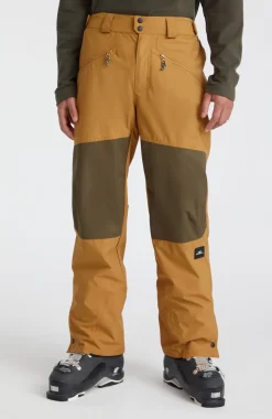 Best O’Neill Skibroek Jacksaw | Rich Caramel Colour block