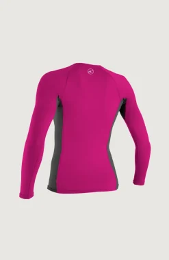 Hot O’Neill Skins Long Sleeve Crew | Dark Pink