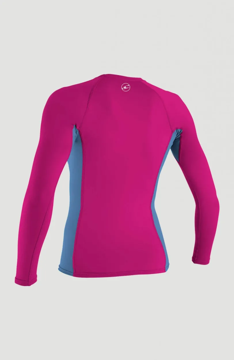 Online O’Neill Skins Long Sleeve Crew | Dark Pink