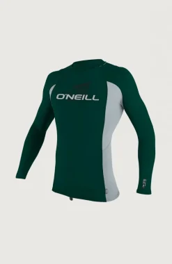 Hot O’Neill Skins Long Sleeve Crew | Green