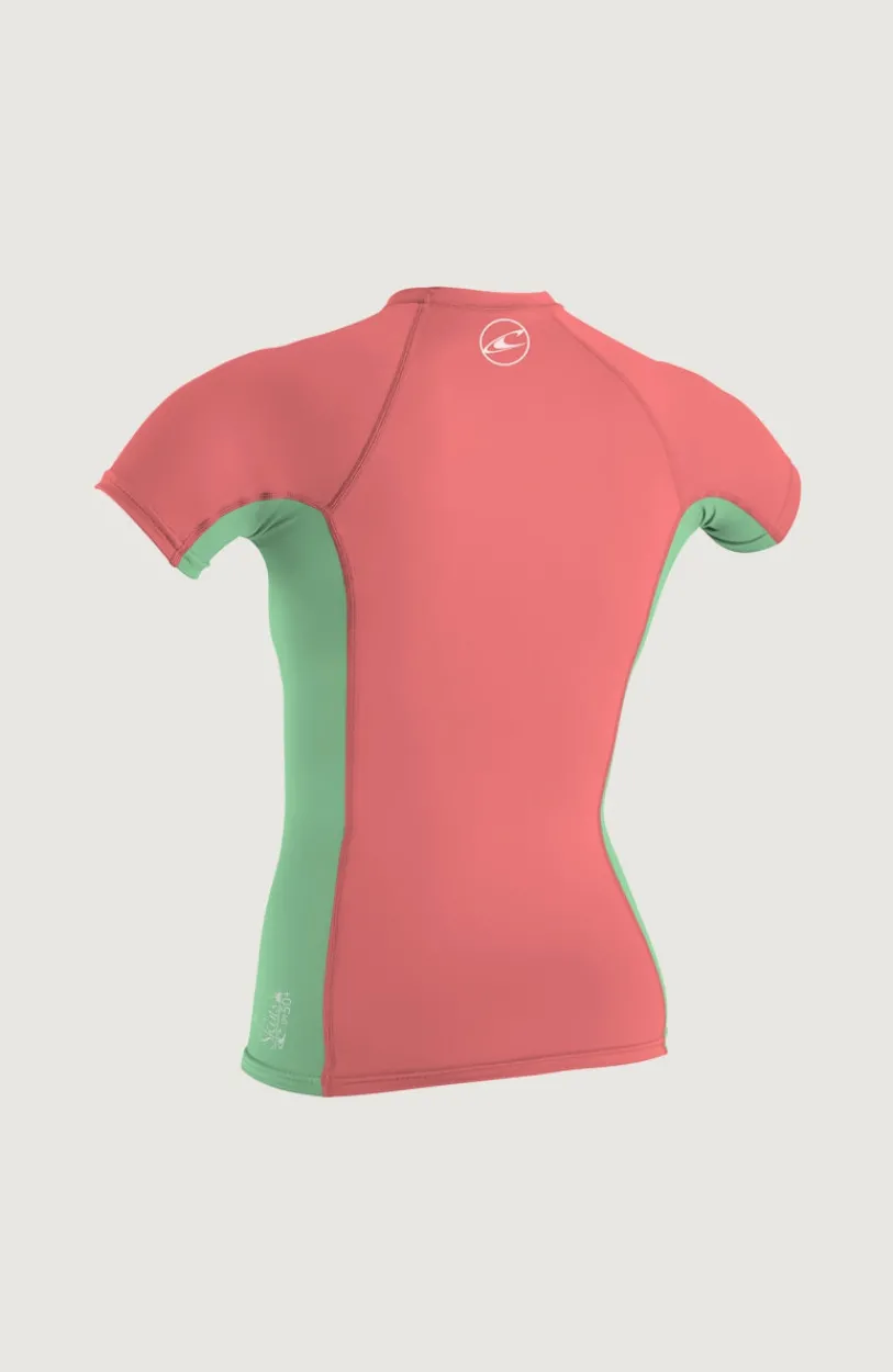 Online O’Neill Skins Short Sleeve Crew | Light Pink