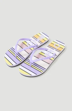 Discount O’Neill Slippers Profile Graphic | Multi Stripe