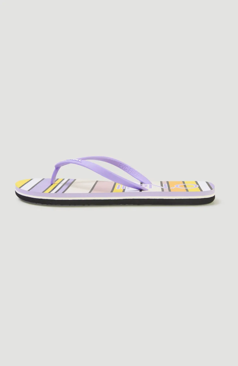 Discount O’Neill Slippers Profile Graphic | Multi Stripe