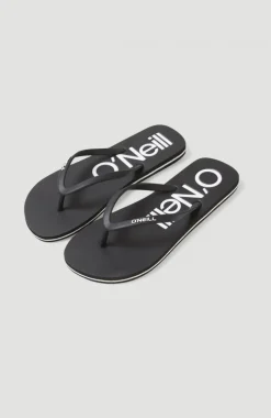 New O’Neill Slippers Profile Logo | Black Out