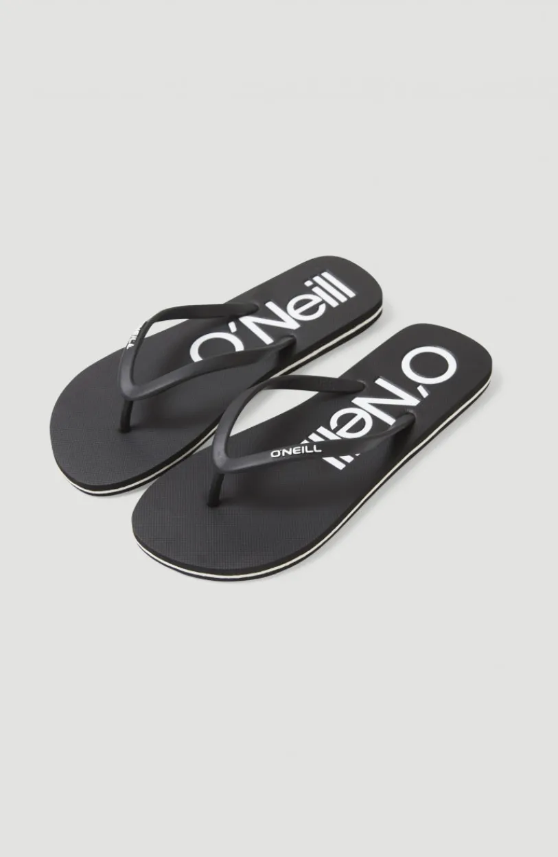 New O’Neill Slippers Profile Logo | Black Out