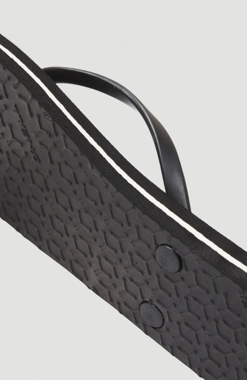 New O’Neill Slippers Profile Logo | Black Out