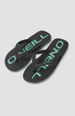 Clearance O’Neill Slippers Profile Logo | Sea Green