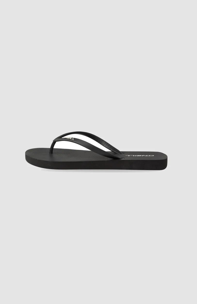 Clearance O’Neill Slippers Profile Small Logo | Black Out