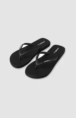 Clearance O’Neill Slippers Profile Small Logo | Black Out