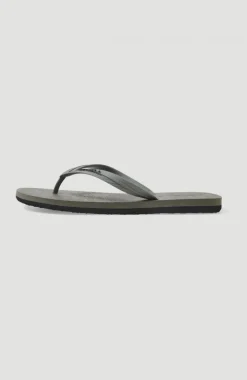 Online O’Neill Slippers Profile Small Logo | Military Green