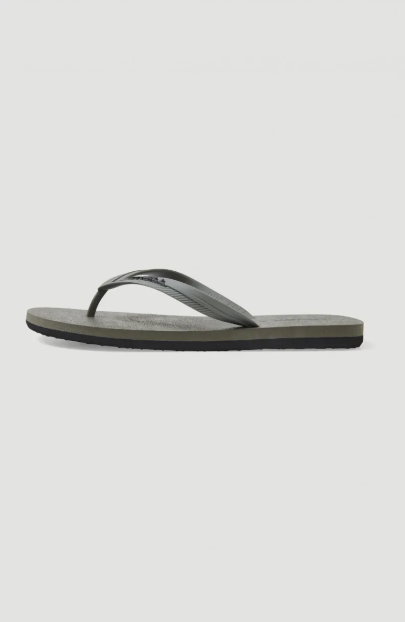 Online O’Neill Slippers Profile Small Logo | Military Green