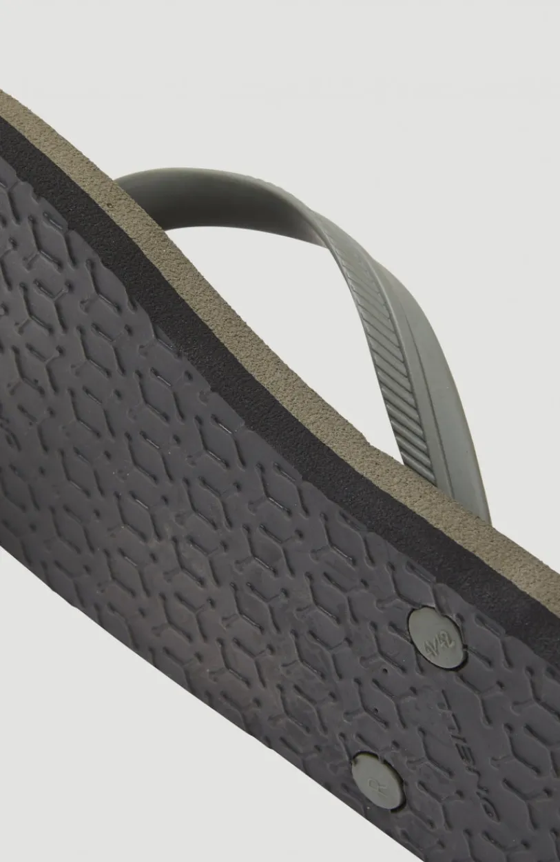 Online O’Neill Slippers Profile Small Logo | Military Green