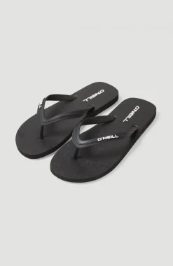 Discount O’Neill Slippers Profile Small Logo | Black Out