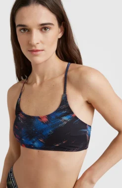 Online O’Neill Sport Bralette Bikiniset | Black Future Fade