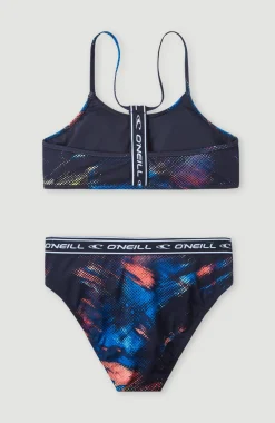 Online O’Neill Sportclub Active Bralette Bikiniset | Black Future Fade