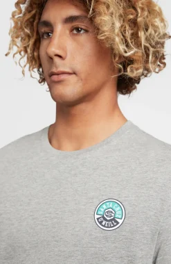 Sale O’Neill State Emblem T-shirt | Silver Melee