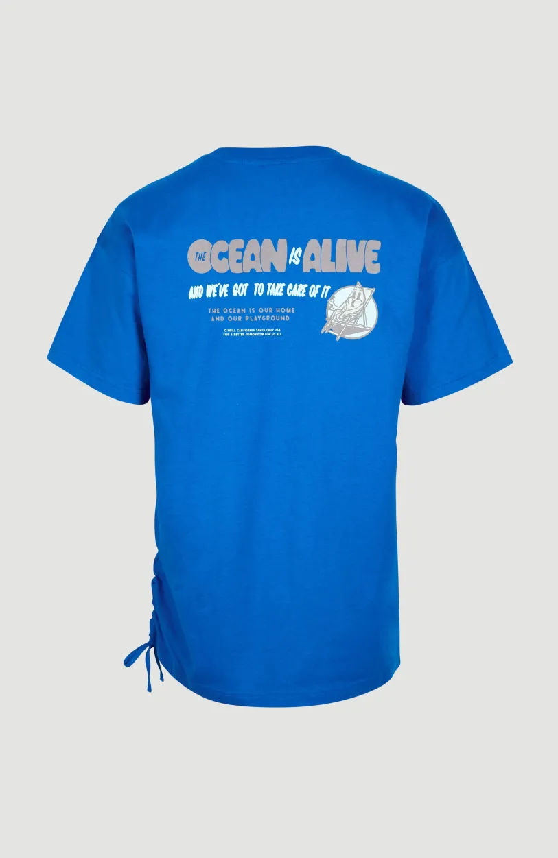 Hot O’Neill Stream Adjustable Long T-shirt | Princess Blue