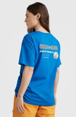 Hot O’Neill Stream Adjustable Long T-shirt | Princess Blue