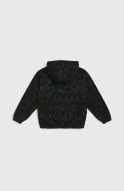 O’Neill Superfleece Hoodie Met Halve Rits | Black Retro Ikat