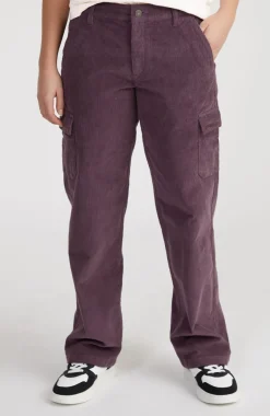 Outlet O’Neill Surf Heroes Cord Cargobroek | Mauve Miracle