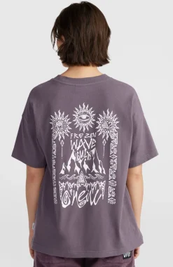 Outlet O’Neill Surf Heroes Losvallend T-shirt | Mauve Miracle