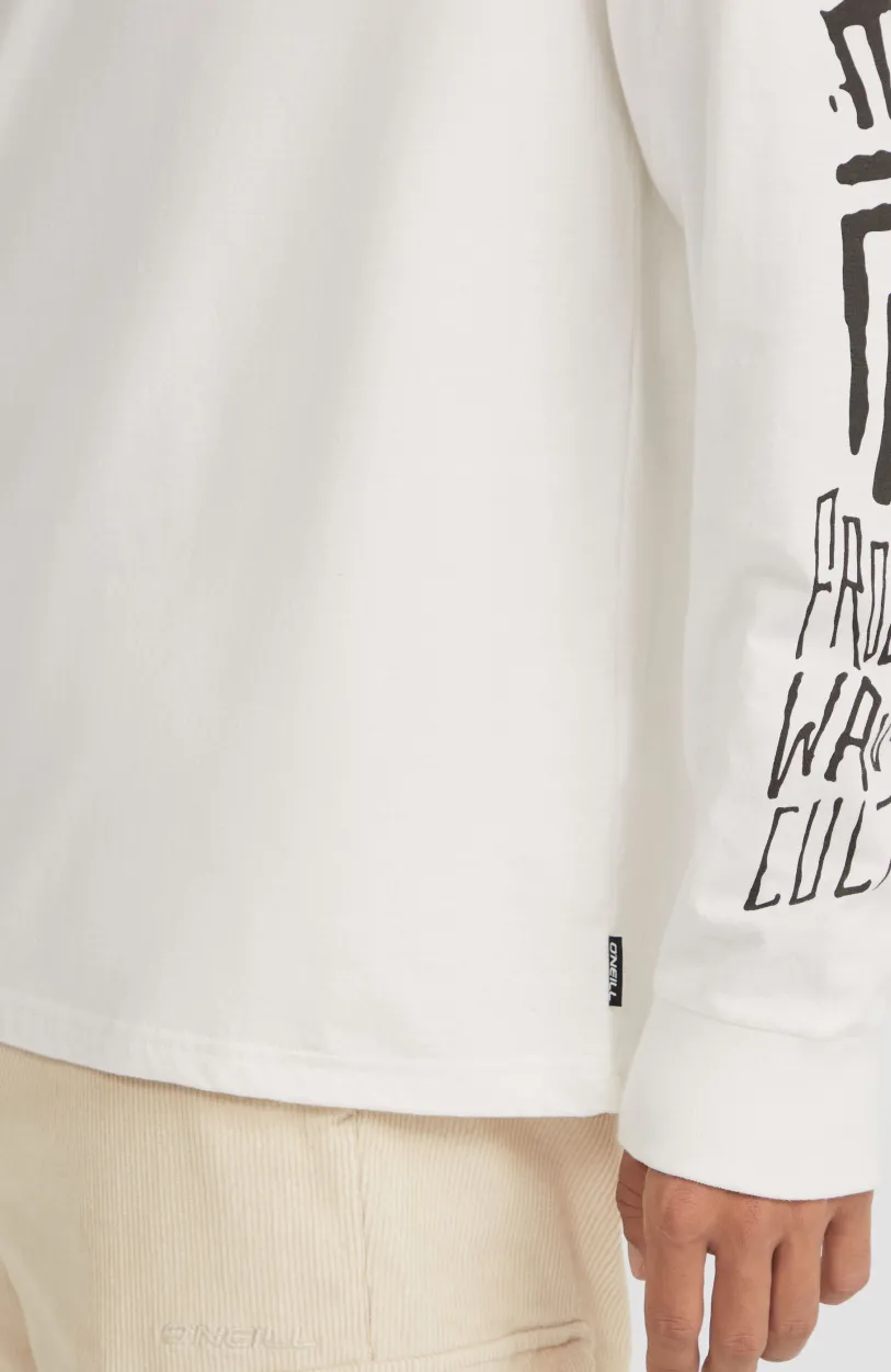 Clearance O’Neill Surf Heroes Shirt Met Lange Mouwen | Snow White