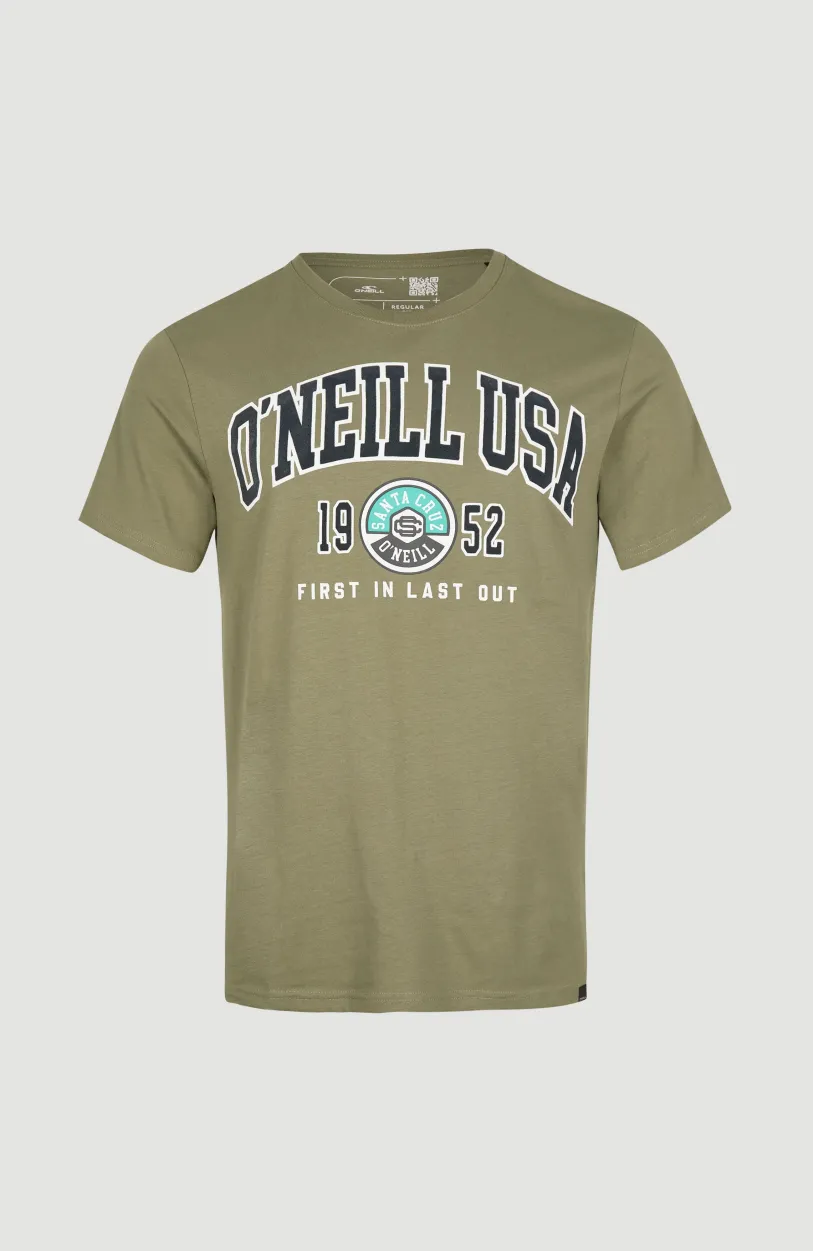 Online O’Neill Surf State T-shirt | Deep Lichen Green
