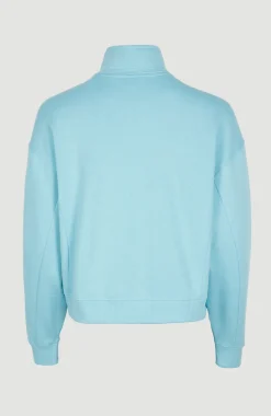 Clearance O’Neill Sweater Cove Met Halve Rits | Blue Topaz