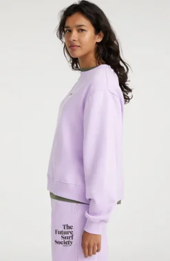 New O’Neill Sweater Future Surf Society Crew | Purple Rose