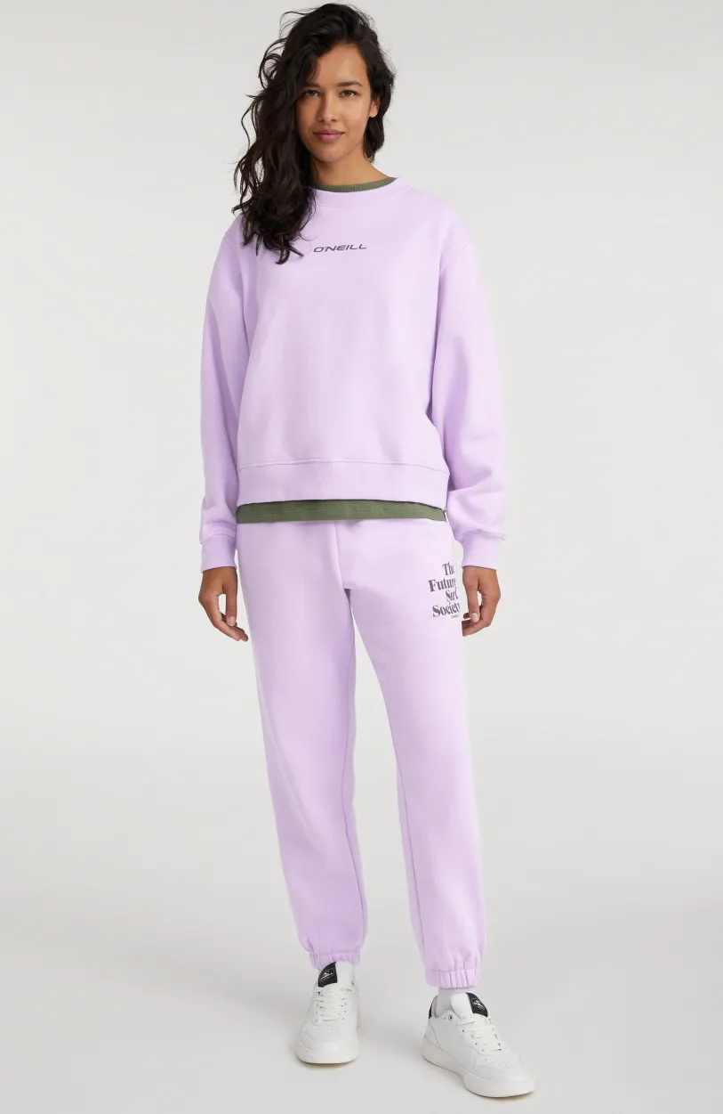 New O’Neill Sweater Future Surf Society Crew | Purple Rose