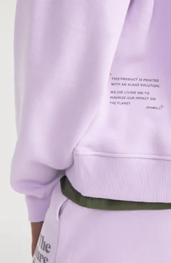New O’Neill Sweater Future Surf Society Crew | Purple Rose