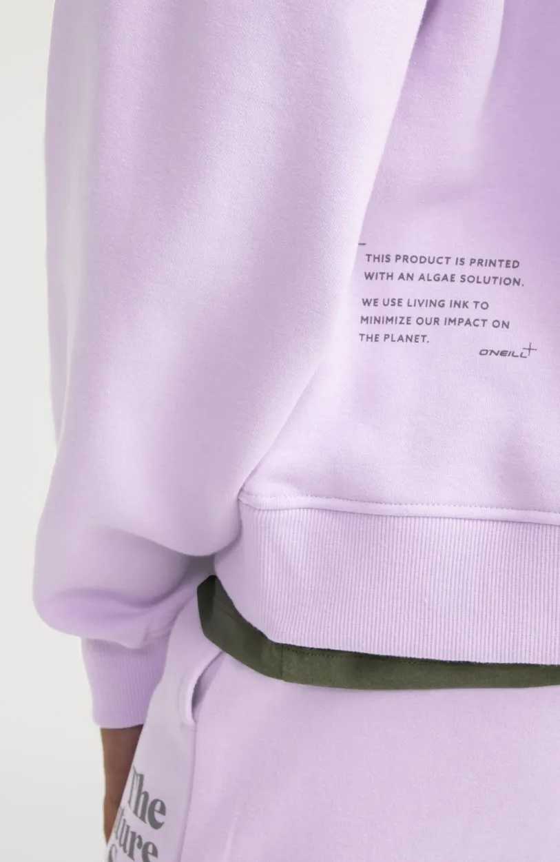 New O’Neill Sweater Future Surf Society Crew | Purple Rose