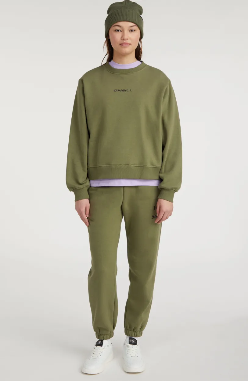 New O’Neill Sweater Future Surf Society Crew | Deep Lichen Green