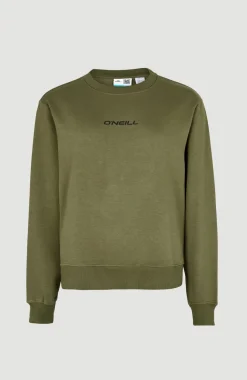 New O’Neill Sweater Future Surf Society Crew | Deep Lichen Green