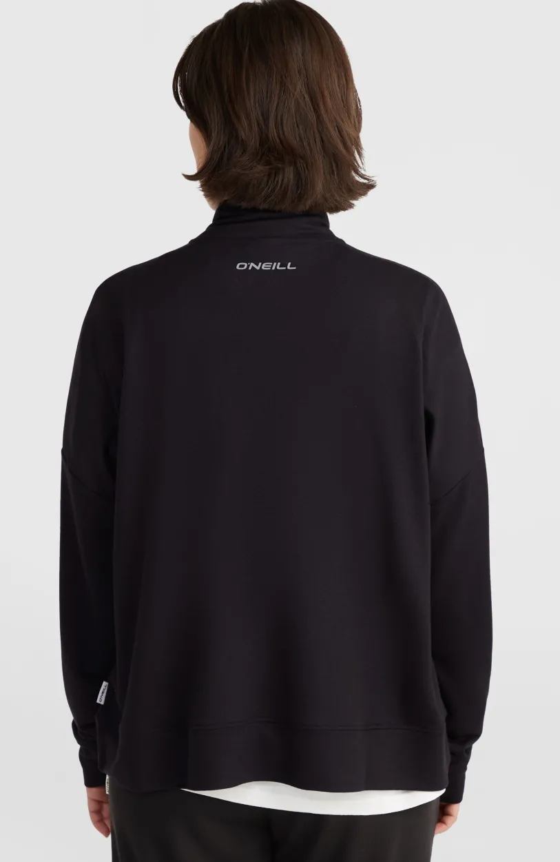 Best O’Neill Sweater Met Halve Rits | Black Out