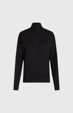 Best O’Neill Sweater Met Halve Rits | Black Out