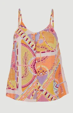 O’Neill Tanktop Tiare Woven | Yellow Scarf Print