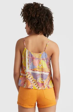 O’Neill Tanktop Tiare Woven | Yellow Scarf Print