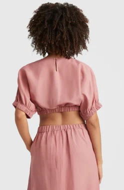 Online O’Neill Top Tidda Woven | Ash Rose