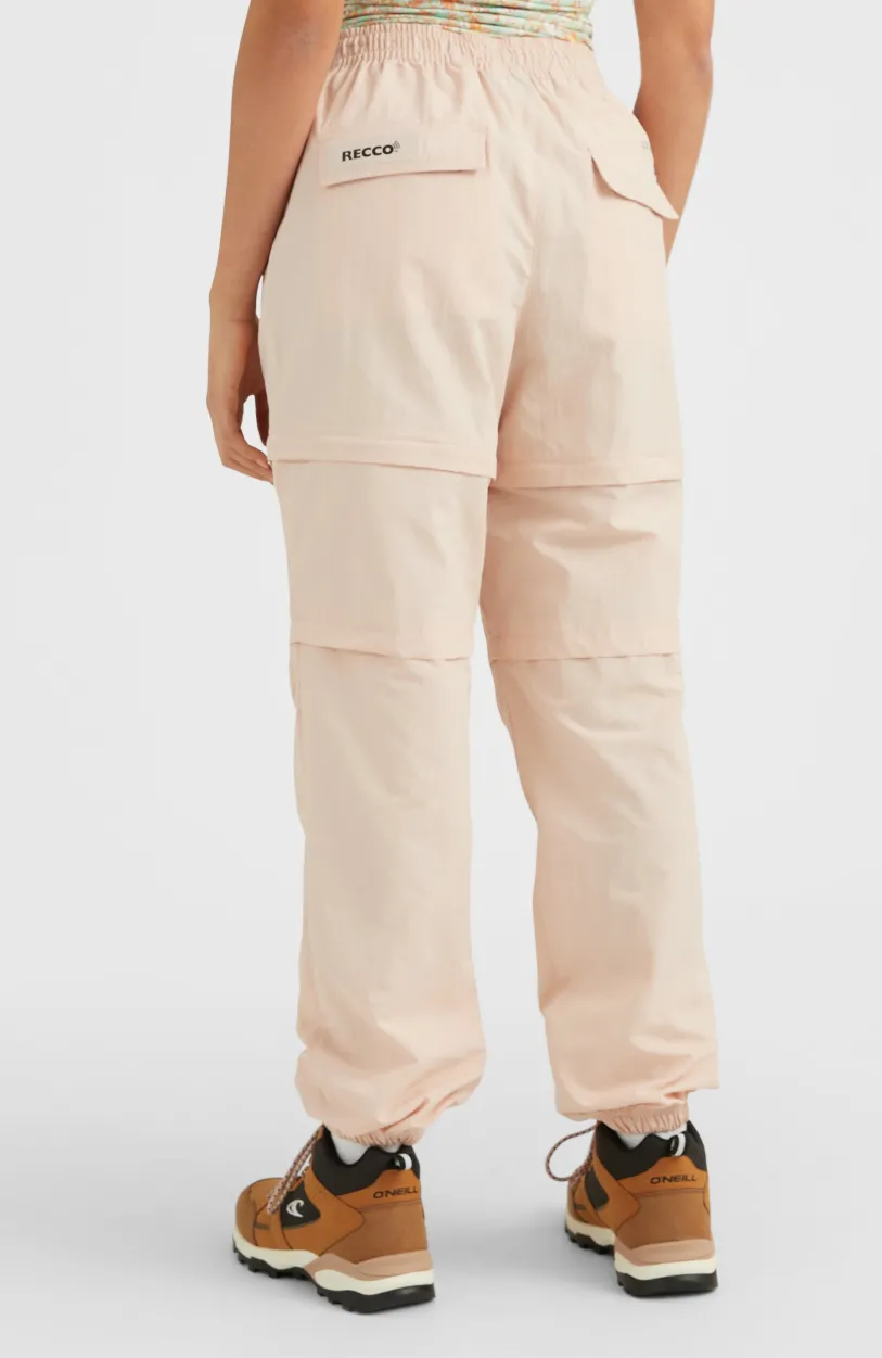 Hot O’Neill Tour Convertible High-Waist Zip Broek | Peach Whip