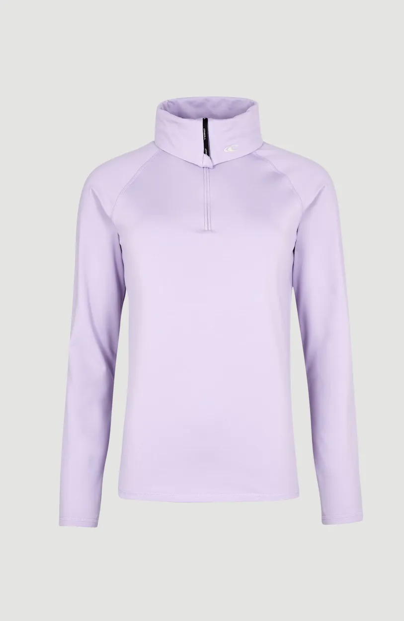 Outlet O’Neill Trui Clime Fleece Met Halve Rits | Purple Rose