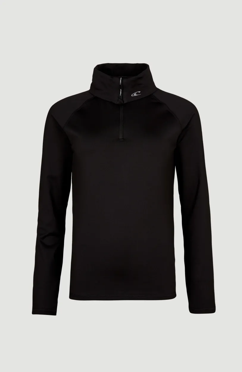Outlet O’Neill Trui Clime Fleece Met Halve Rits | Black Out