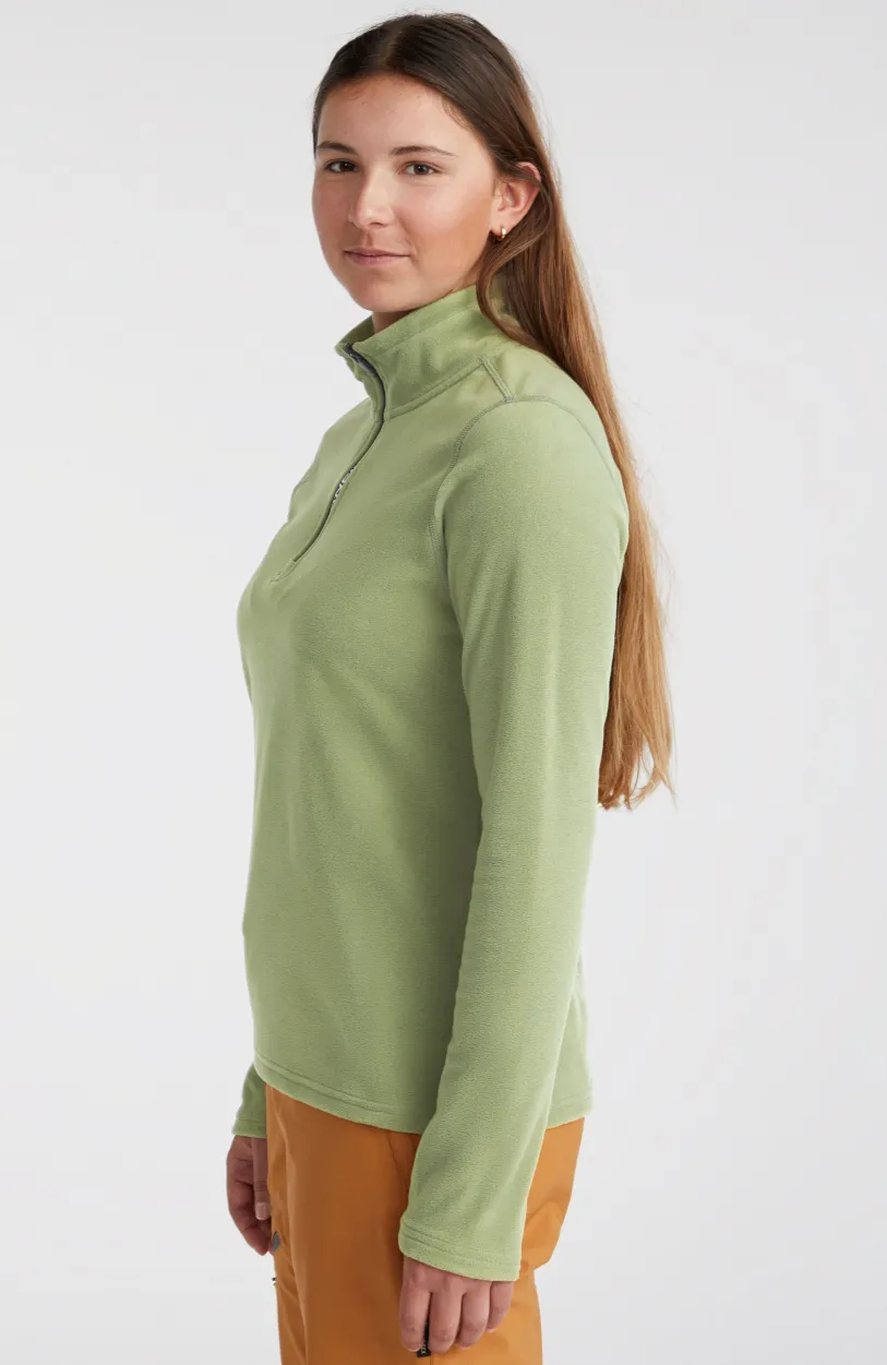 Outlet O’Neill Trui Jack's Fleece Met Halve Rits | Deep Lichen Green