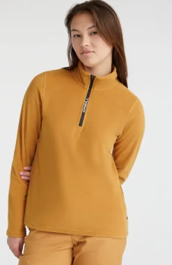 Clearance O’Neill Trui Jack's Fleece Met Halve Rits | Rich Caramel